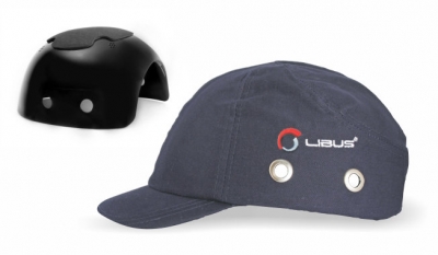 Gorra C/Casquete Plást Visera 3Cm - Azul